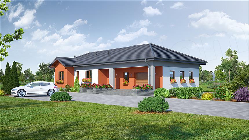 Projekt domu Bobowice mgx dws