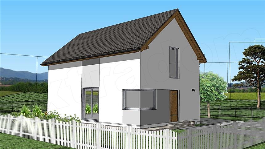 Projekt domu eko Typowy 22