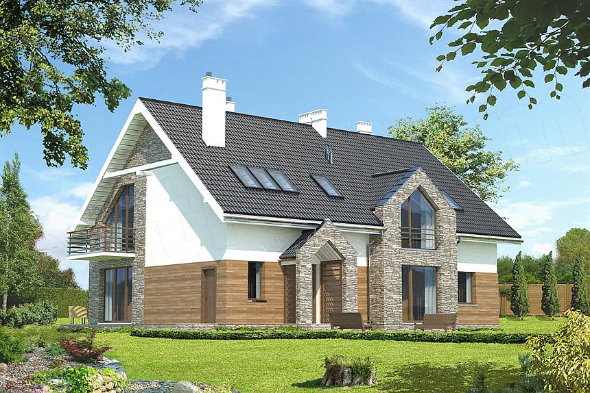 Projekt domu Budynek agroturystyczny Dąb LMPS02