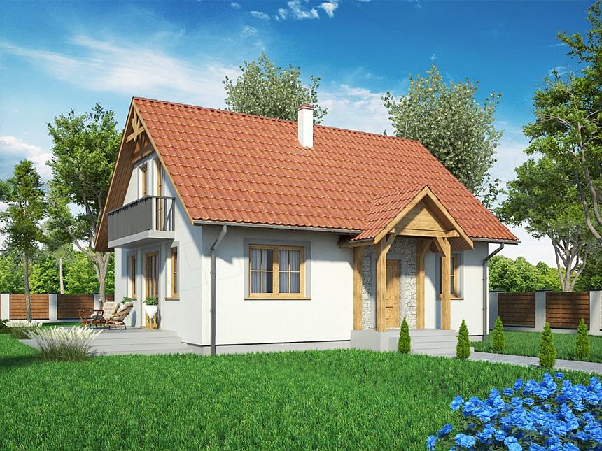 Projekt domu Domek Prosty ES (009 ES)