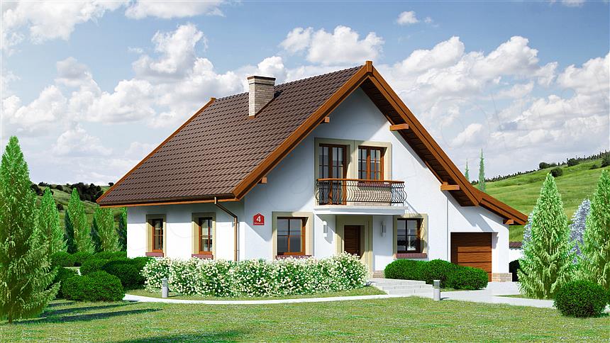 Projekt domu Dom przy Oliwkowej 4