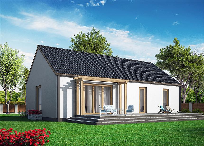 Projekt domu 047 ES domek Pani Darii