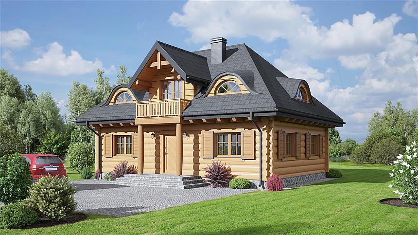 Projekt domu Chmielniki małe 16 dw