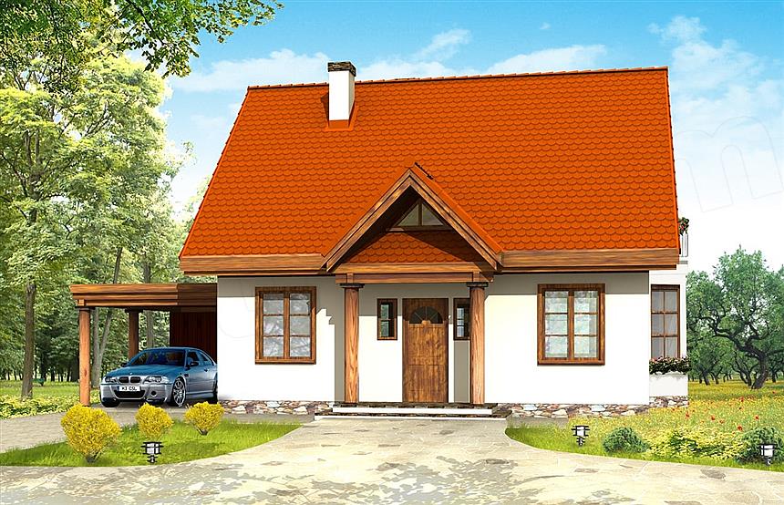 Projekt domu Bajkowy wariant C