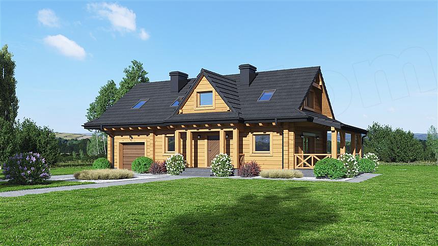 Projekt domu Zawoja dw 25