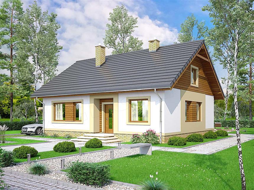 Projekt domu Irys