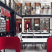 Zdjęcia z realizacji usług firmy Sikora Wnętrza - pracownia projektowa; Biblioteka przy dworcu-Rumia