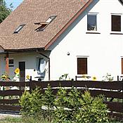 Projekt "domek Ciepły" z garażem