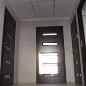 Góra korytarz, jeszcze przed malowaniem i instalacją barierki