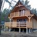 projekt domu Chatka drewniana