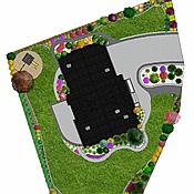 Projekt ogrodu przydomowego-Brzozówko