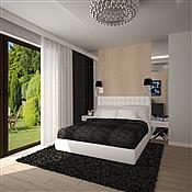 Aranżacja sypialni- Projekty autorstwa Carolineart Pracownia Projektowania I Aranżacji Wnętrz