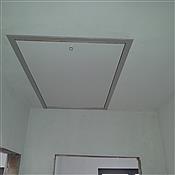 właz obrobiony własnoręcznie wykonane listwy :-)