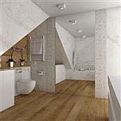 Aranżacja łazienki- Projekty autorstwa Carolineart Pracownia Projektowania I Aranżacji Wnętrz