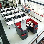 Zdjęcia z realizacji usług firmy Sikora Wnętrza - pracownia projektowa; Biblioteka przy dworcu-Rumia
