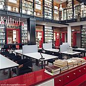 Zdjęcia z realizacji usług firmy Sikora Wnętrza - pracownia projektowa; Biblioteka przy dworcu-Rumia