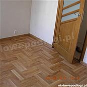 Podłogi- Dąb, parkiet 2-warstwowy, olejowany