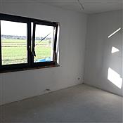 Ściany wygipsowane , wyszlifowane i zagruntowane ;-)