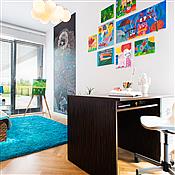 Projekt domu w kolorystyce black & white autorstwa Red Cube Design